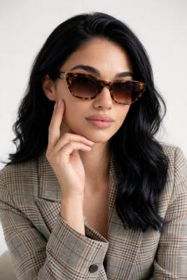 YSL Leopar İthal  Kadın Güneş Gözlük G3889-VLL