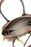 Miu Miu AVENTURE NAPPA TOP HANDLE BAG BROWN KADIN ÇANTA Kahverengi