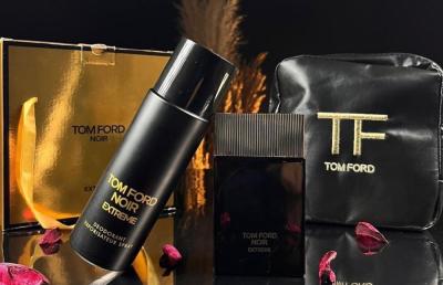 Tom Ford Men Noir Edp 100 Ml Parfümü ve deodorant çantalı Man Diğer