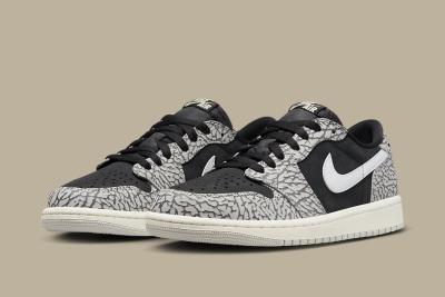 Air Jordan 1 Low OG Black Cement  A119 Diğer