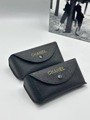 Chanel Siyah Gözlük Kılıfı GK111 Siyah