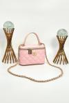 Chanel Vanity Case With Miror Pembe Kadın Çanta VLT319 Pembe