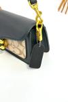 Coach Pillow Tabby Mini Size Bej Desenli Kadın Çanta VLT364 Bej