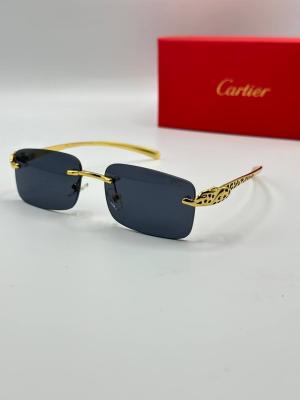 Cartier Siyah Gold İthal Unisex Gözlük G3665-VLL Diğer