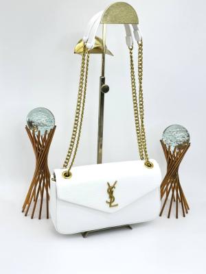 YSL CALYPSO CROSSBODY BEYAZ KADIN ÇANTA VLT396 Beyaz
