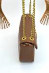 YSL CALYPSO CROSSBODY BEJ KADIN ÇANTA VLT398 Bej