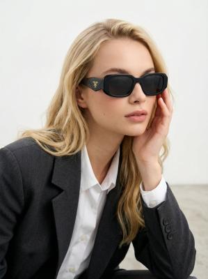 Prada Elmas Model Siyah Kadın Güneş Gözlük G3777-ILY Siyah