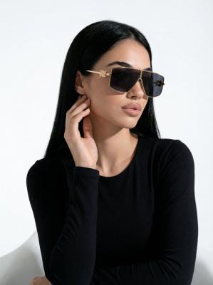 Miu Miu Siyah İthal Kadın Güneş Gözlük G3819-VLL Siyah
