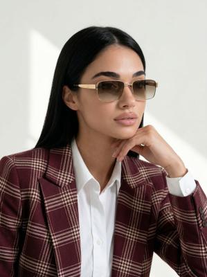 Celine Kahverengi İthal Kadın Güneş Gözlük G3853-VLL Kahverengi