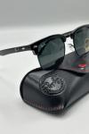 Rayban Clubmaster Siyah  İthal Kadın Güneş Gözlüğü G3869-VLL Siyah