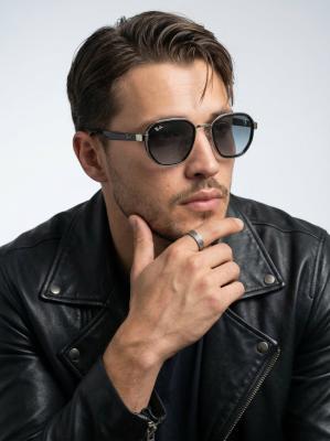 Rayban Ferrari Lacivert İthal Erkek Güneş Gözlüğü G3871-VLL Lacivert