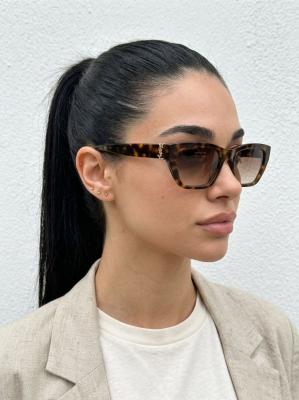 YSL Leopar İthal  Kadın Güneş Gözlük G3889-VLL Leopar