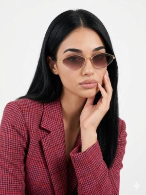 Miu Miu Pembe İthal Kadın Gözlük G3919-VLL Pembe