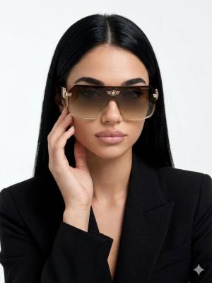 Versace İthal Kahverengi Unisex Gözlük G3948-ILY Kahverengi