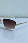 Cartier Kahverengi İthal Kadın Gözlük G3958-ILY Kahverengi