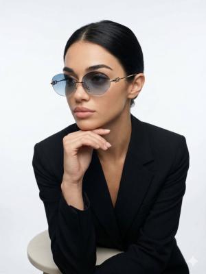 Tiffany  Co Mavi İthal Kadın Gözlük G3962-ILY Mavi