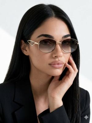 Prada Milano Kahverengi İthal Unisex Gözlük G4011-ILY Kahverengi