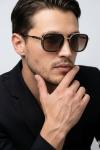 Cartier İthal Kahverengi Erkek Gözlük G4044-ILY Kahverengi