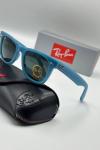 Rayban Wayfarer 2140 Mavi İthal Unisex Gözlük G4049-VLL Mavi