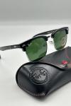 Rayban Clubmaster Yeşil İthal Unisex Gözlük G4077-VLL Yeşil