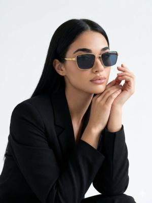 Cartier Gold-Siyah İthal Unisex Gözlük G4083-VLL Gold