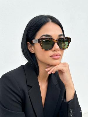 Rayban Elmas Leopar İthal Unisex Gözlük G4093-VLL Leopar