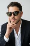 Rayban Elmas Leopar İthal Unisex Gözlük G4093-VLL Leopar