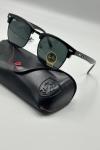 Rayban Clubmaster Siyah İthal Unisex Gözlük G4109-VLL Siyah