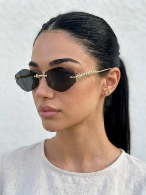 Cartier Siyah-Gold  İthal Unisex Gözlük G4124-ILY Siyah