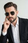 Rayban Beşgen Gold İthal Unisex Gözlük G4133-ILY Gold