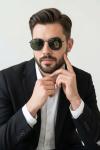 Rayban Beşgen Siyah İthal Unisex Gözlük G4134-ILY Siyah