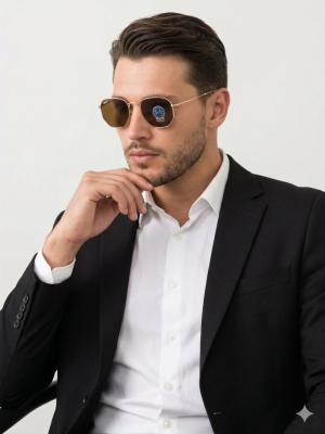 Rayban Beşgen Kahverengi İthal Unisex Gözlük G4135-ILY Kahverengi