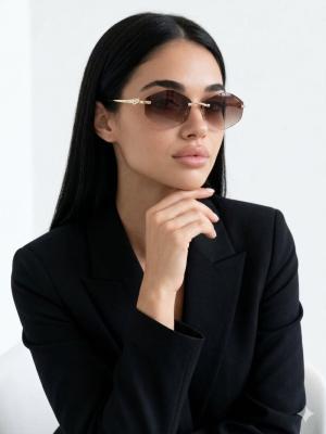 Cartier Kahverengi İthal Kadın Gözlük G4142-ILY Kahverengi