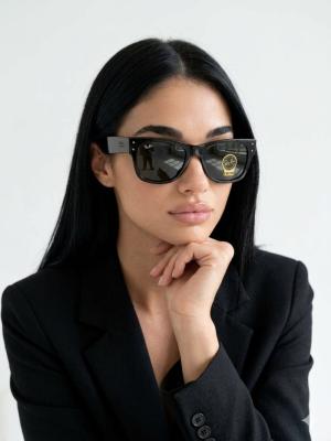 Rayban Mega Wayfarer Siyah İthal Unisex Gözlük G4161-VLL Siyah