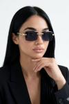 Cartier Siyah İthal Unisex Gözlük G4162-VLL Siyah