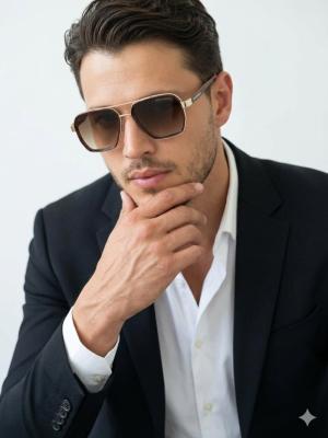 Emporio Armani Kahverengi İthal Erkek Gözlük G4174-VLL Kahverengi