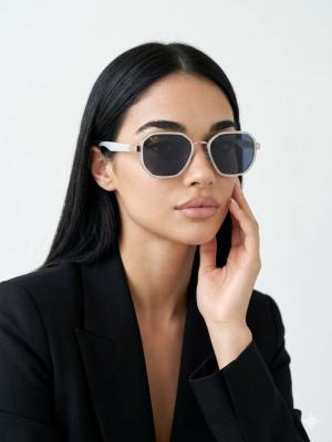 Rayban Şeffaf İthal Unisex Gözlük G4187-VLL Gri