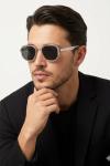 Rayban Şeffaf İthal Unisex Gözlük G4187-VLL Gri