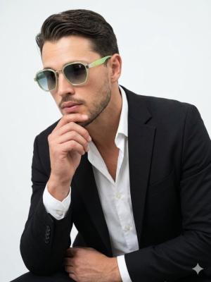 Rayban Ferrari İthal Yeşil Unisex Gözlük G4204-VLL Yeşil