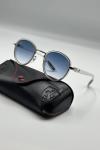 Rayban Ferrari Mavi Cam Şeffaf Kasa İthal Unisex Gözlük G4205-VLL Mavi