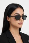 Rayban Ferrari Siyah İthal Unisex Gözlük G4227-VLL Siyah