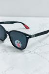 Rayban Ferrari Kırmızı Sap İthal Unisex Gözlük G4229-VLL Siyah