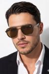 Rayban Ferrari Kahverengi Köprülü İthal Unisex Gözlük G4235-VLL Kahverengi