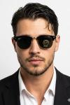Rayban Clubmaster Siyah-Gold İthal Unisex Gözlük G4237-VLL Siyah