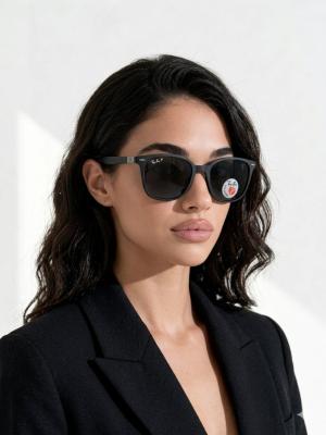 Rayban Ferrari Siyah İthal Unisex Gözlük G4240-VLL Siyah