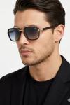 Rayban Ferrari Siyah-Gold Çerçeve İthal Erkek Gözlük G4247-VLL Siyah