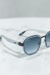 Rayban Ferrari Şeffaf Mavi Cam İthal Unisex Gözlük G4255-VLL Gri