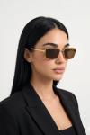 Cartier  Kahverengi İthal Unisex Gözlük G4264-VLL Kahverengi