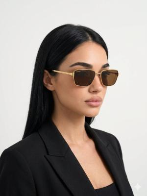 Cartier  Kahverengi İthal Unisex Gözlük G4264-VLL Kahverengi
