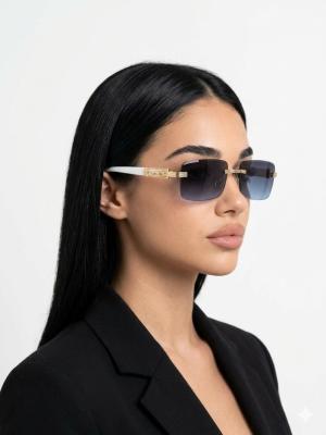 Cartier Beyaz İthal Unisex Gözlük G4267-VLL Diğer